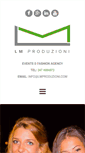 Mobile Screenshot of lmproduzioni.com